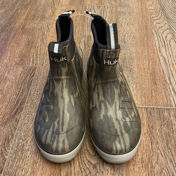 HUK Men’s “Professional Fishing” Deck Boots, Size Various. Camo. NWOT. - Picture 2 of 7